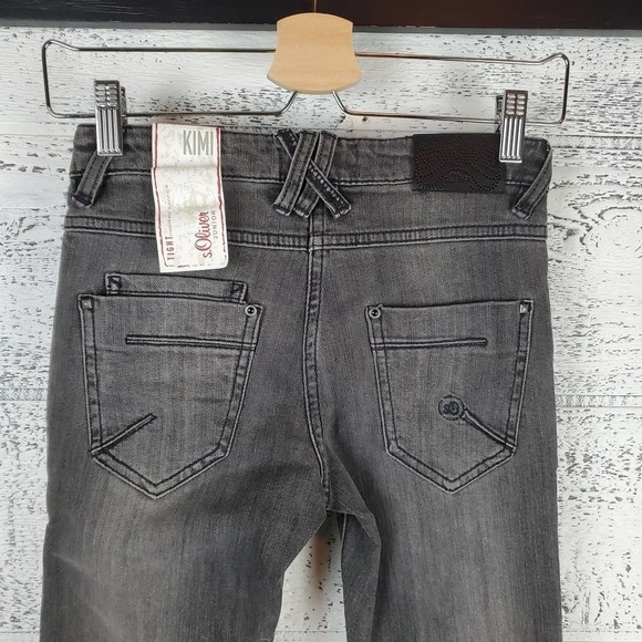 S. Oliver Kimi Tight Standard Waist Slightly Slim Denim Jeans - Picture 7 of 15